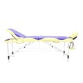 Массажный стол складной алюминиевый Med-Mos JFAL01A М/К (3-х секционный) (МСТ-102Л) МСТ-102Л