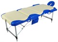 Массажный стол складной алюминиевый Med-Mos JFAL01A М/К (3-х секционный) (МСТ-102Л) МСТ-102Л